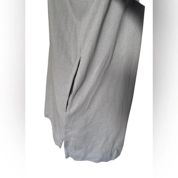 NWOT Lands End -Long Sleeve Heavyweight Jersey Button Hoodie with elbow patches - Picture 12 of 14